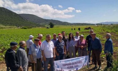 OSB için keşif yapıldı: Gerekirse ölürüm, vermem bir karış toprağımı