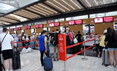 İstanbul Havalimanı’nda bayram tatili yoğunluğu!