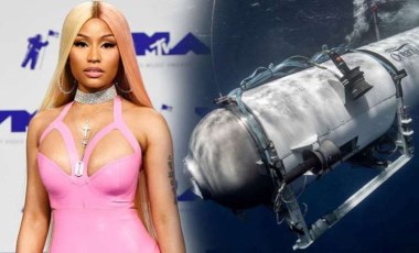 Dünyanın konuştuğu Titanik faciasına ünlü rapçi Nicki Minaj'dan olay yaratan yorum