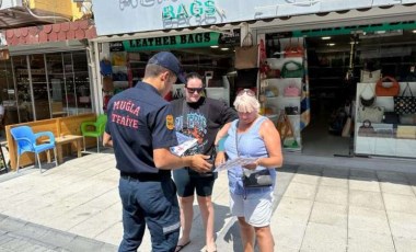 Muğla’da tatile gelen yurttaşlara yangın uyarısı