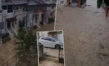 Meteoroloji ve valilik uyardı, İstanbul'u sağanak vurdu: Silivri'de yol ve bahçeleri su bastı, hayat durdu