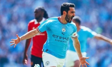 İlkay Gündoğan, Manchester City'ye kupayı getirdi!