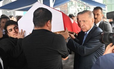 Erdoğan, Mehmet Barlas’ın cenaze törenine katıldı