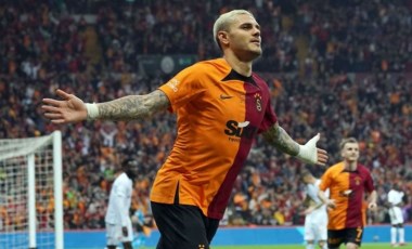 Galatasaray taraftarından Mauro Icardi'ye özel pankart