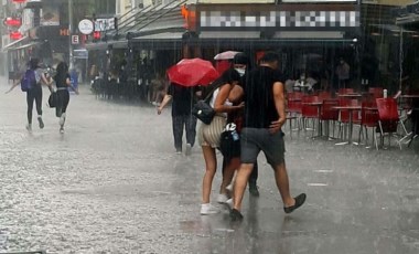 Meteoroloji'den İzmir için 'sağanak' uyarısı (08 Haziran 2023)