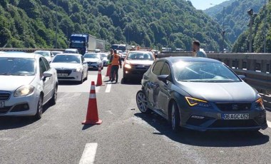 TEM Otoyolu Bolu geçişinde zincirleme kaza: 18 araç birbirine girdi, 10 yaralı