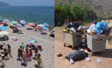 Bayram tatilinin gözdesi Olimpos, 'çöp'le doldu