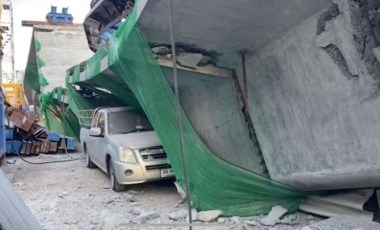 Tayland'da üst yol inşaatı çöktü: 2 ölü, 13 yaralı