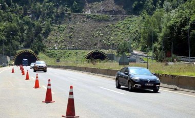 Heyelan nedeniyle kapanmıştı: Ulaşım normale döndü