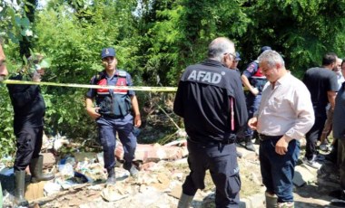 Sel sularına kapılan babasının cansız bedenini buldu