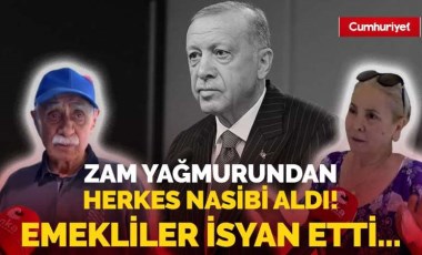 Zam yağmurlarının ardından emekliler isyan etti! “Canım bir şeyler istiyor, alamıyorum…”