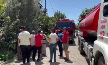 Bursa'da yangın çıkan evde 3 çocuk dumandan etkilendi