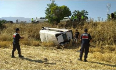 Adıyaman'da servis minibüsü şarampole devrildi: Çok sayıda yaralı!