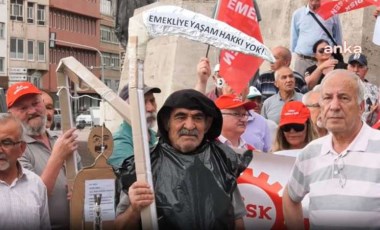 DİSK emekli maaşlarına yapılan yüzde 25'lik zammı protesto etti: Sefalet ücreti istemiyoruz