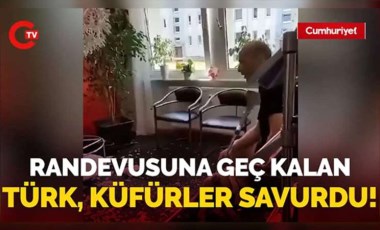 Almanya'da hastane randevusuna bir gün geç giden Türk, işlem yapılmayınca küfürler savurdu