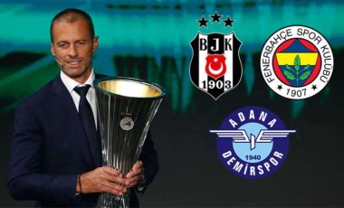 Son Dakika: UEFA Avrupa Konferans Ligi'ndeki muhtemel rakipler belli oldu!