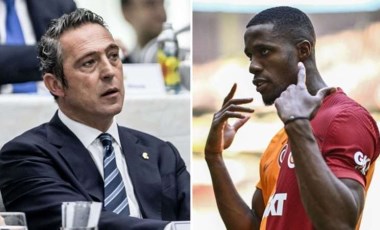 Ali Koç'tan Wilfried Zaha açıklaması: 'Malum transferle ilgili biz görüştük'