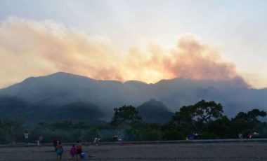 Antalya'nın Kemer ilçesindeki orman yangını dördüncü gününde!