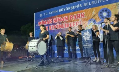 Aydın Mimar Sinan Parkı’nda müzik dinletisi