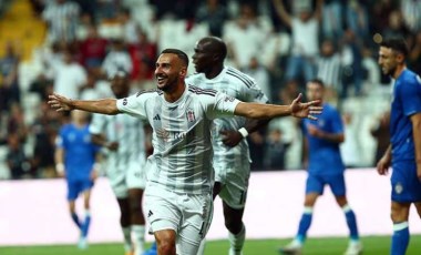 Beşiktaş Avrupa'ya galibiyetle başladı! Beşiktaş 3-1 Tirana