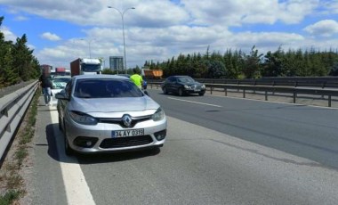 Uyuşturucu taşıdığı otomobili TEM’de bırakıp kaçtı