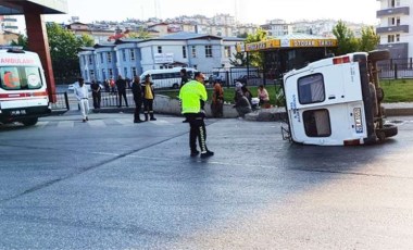 Kahramanmaraş'ta tarım işçilerini taşıyan minibüs devrildi: 9 yaralı!