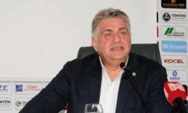 Giresunspor Başkanı Yamak: 'Bir kurtuluş savaşı vereceğiz'