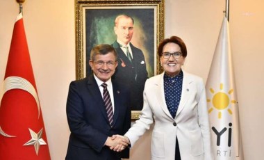 Meral Akşener, Ahmet Davutoğlu ile görüştü