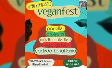 Doğu Karadeniz'de 3 gün sürecek vegan festivali düzenleniyor