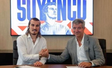 Atletico Madrid, Çağlar Söyüncü'yü basına tanıttı