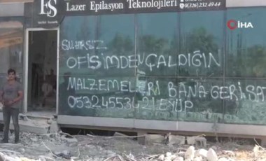 İşyerini soyan hırsıza seslendi, malzemelerini geri istedi: 'Sayın hırsız...'