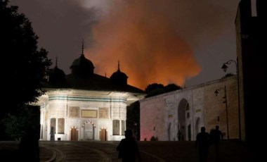 Milli Saraylar Başkanlığı’ndan Topkapı Sarayı'ndaki yangına ilişkin açıklama