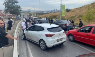 İstanbul'da zincirleme kaza: 16 araç birbirine girdi