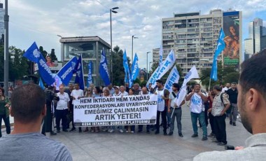 KESK'ten 'zam' protestosu: Emeğimiz çalınmasın artık yeter!