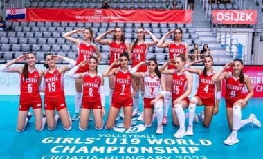 19 Yaş Altı Voleybol Milli Takımı dünya ikincisi!