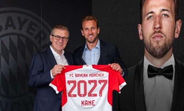 Yılın transferi açıklandı: Harry Kane resmen Bayern Münih'te