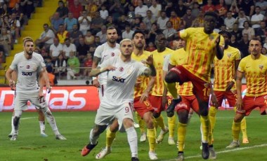 Kayseri'de kazanan çıkmadı! Kayserispor 0-0 Galatasaray