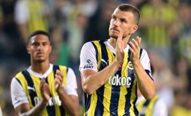 Fenerbahçeli futbolcu Edin Dzeko: 'Bizim için ders oldu'