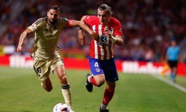 Çağlarlı Atletico Madrid, La Liga'ya galibiyetle başladı