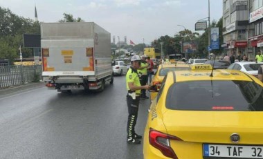 Kadıköy’de taksilere denetim: 13 şoföre ceza yağdı