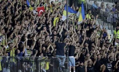 SON DAKİKA Maribor-Fenerbahçe maçında tribünlerde kavga! Oyun durdu...