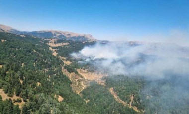 Kahramanmaraş'ta orman yangını! Ekipler müdahale ediyor