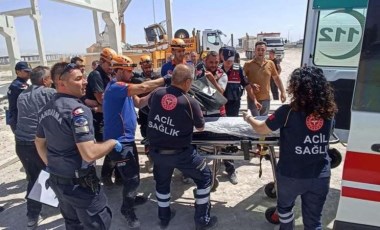 Niğde'de iş cinayeti: Üzerine beton kiriş düşen işçi hayatını kaybetti