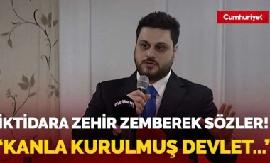 Hüseyin Baş'tan iktidara zehir zemberek sözler! 