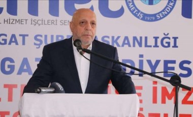 HAK-İŞ Genel Başkanı Mahmut Arslan'dan Yüksek Hakem Kurulu'na itiraz