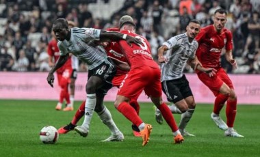 Beşiktaş kendi evinde kayıp: Beşiktaş 1-1 Pendikspor