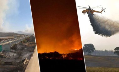 Yunanistan'daki kabus sürüyor: Yangın Türk köylerine ulaştı!