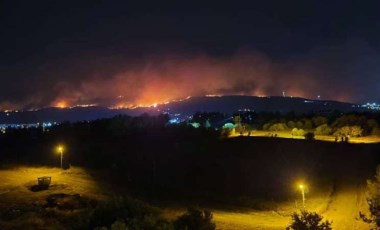 Son dakika... Çanakkale’de orman yangını! Alevler evlere ulaştı, köyler boşaltıldı; ulaşımda tedbirler alındı