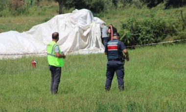 Üstü branda ile kapatıldı... Aydın'da düşen THY eğitim uçağını sır gibi sakladılar