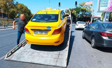 İstanbul'da yolcu seçen taksiciler 10 gün trafikten men edildi